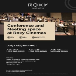 Conference and Meetings at the Roxy Cinema!